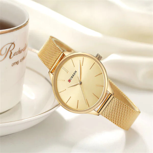 CURREN 9024 Waterproof Quartz Watch for Women
