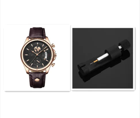 Men's Waterproof Luminous Quartz Watch