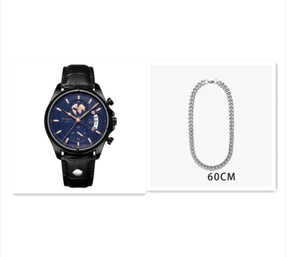Men's Waterproof Luminous Quartz Watch
