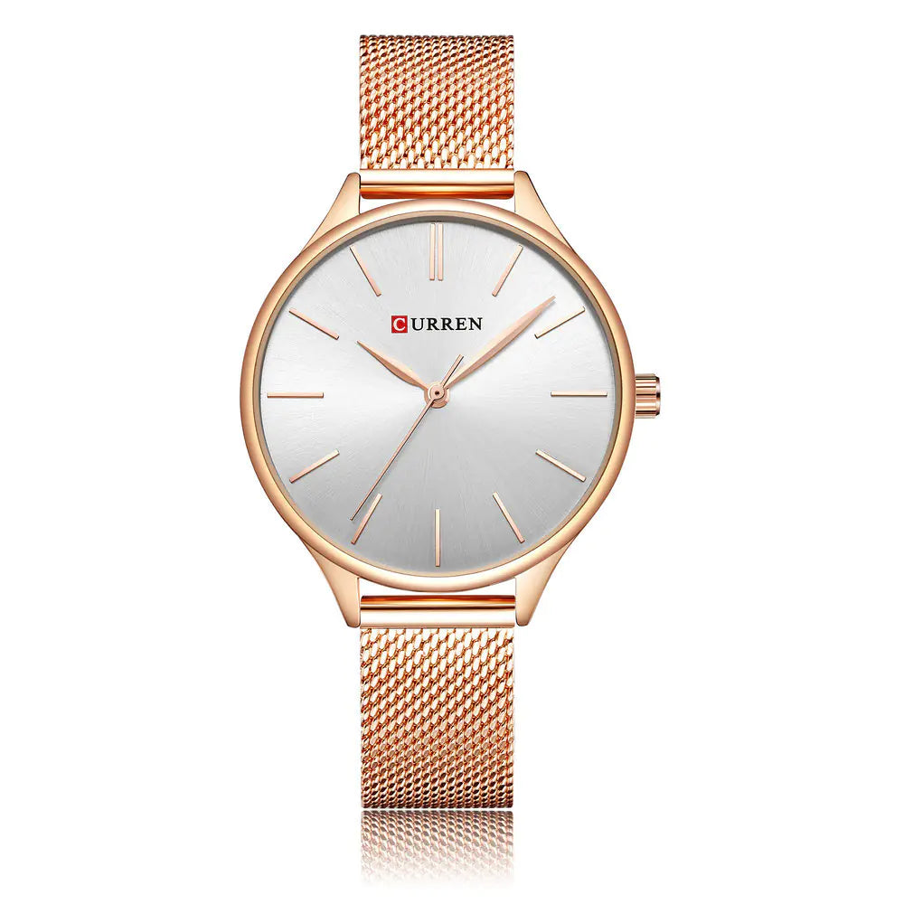 CURREN 9024 Waterproof Quartz Watch for Women
