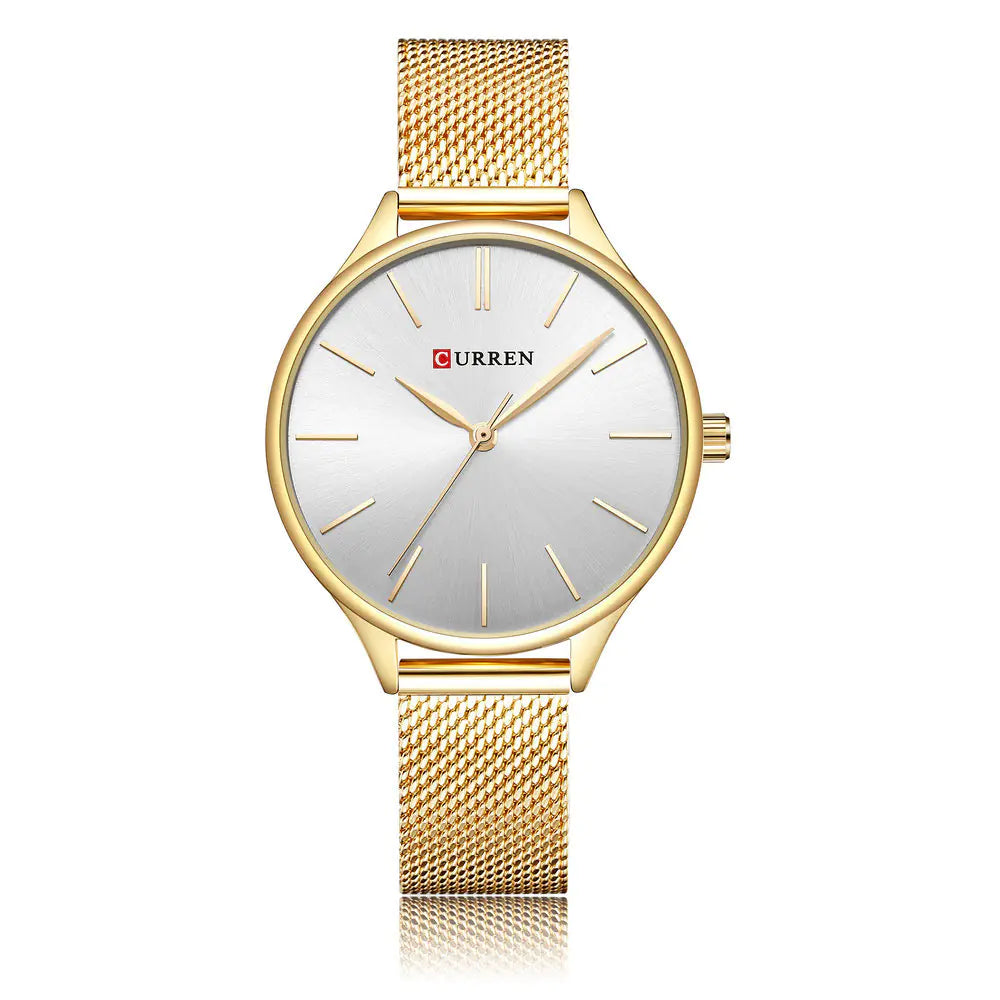 CURREN 9024 Waterproof Quartz Watch for Women