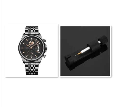 Men's Waterproof Luminous Quartz Watch