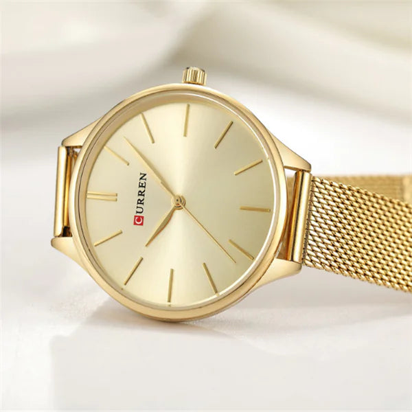 CURREN 9024 Waterproof Quartz Watch for Women