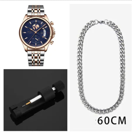 Men's Waterproof Luminous Quartz Watch