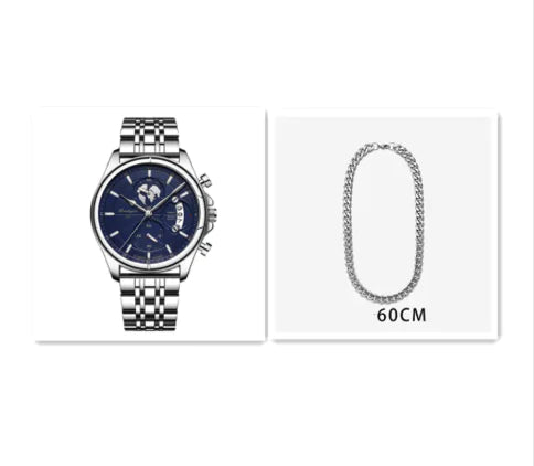 Men's Waterproof Luminous Quartz Watch