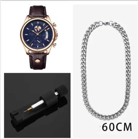 Men's Waterproof Luminous Quartz Watch