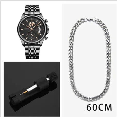 Men's Waterproof Luminous Quartz Watch
