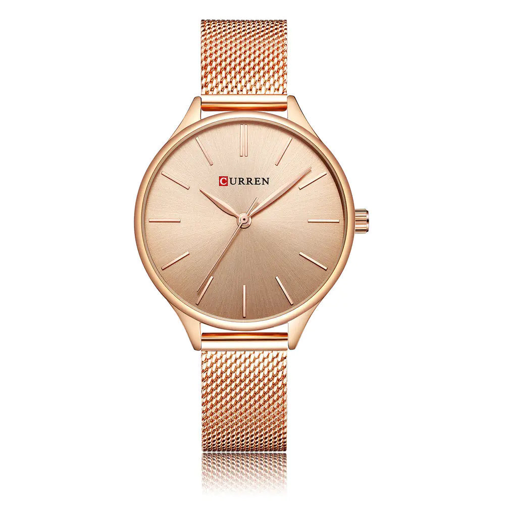 CURREN 9024 Waterproof Quartz Watch for Women