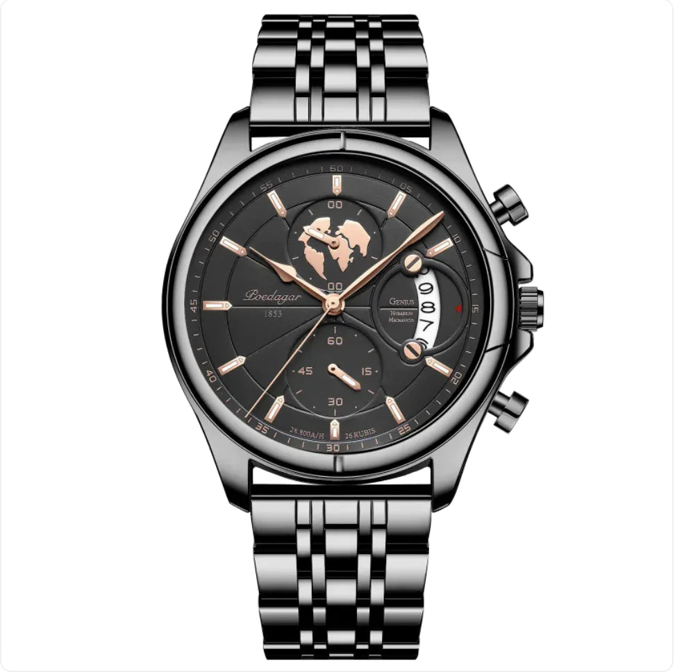 Men's Waterproof Luminous Quartz Watch