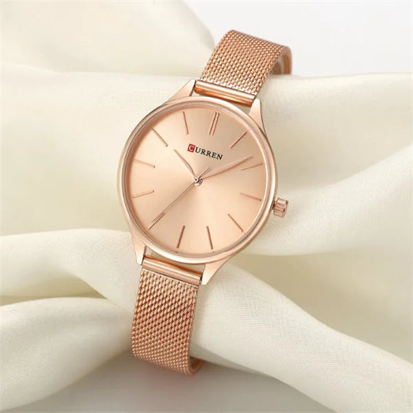CURREN 9024 Waterproof Quartz Watch for Women