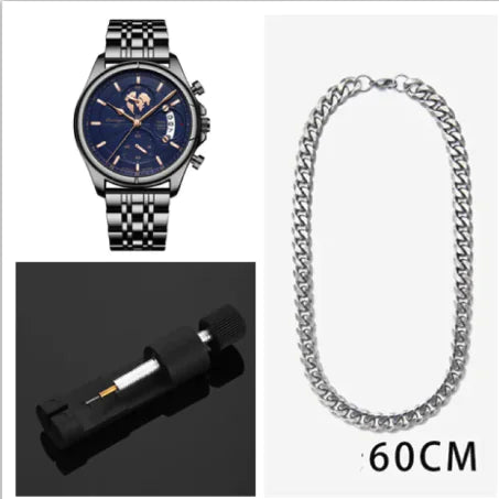 Men's Waterproof Luminous Quartz Watch