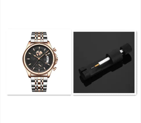 Men's Waterproof Luminous Quartz Watch