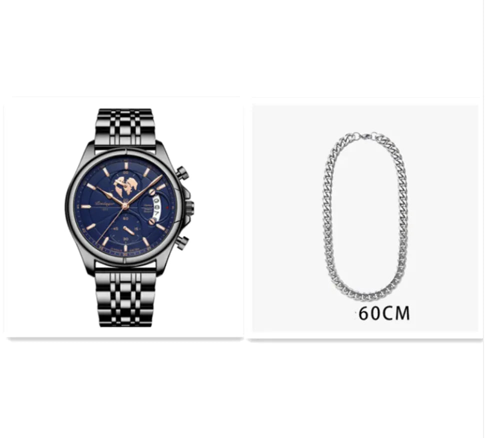 Men's Waterproof Luminous Quartz Watch