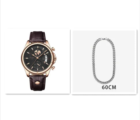 Men's Waterproof Luminous Quartz Watch