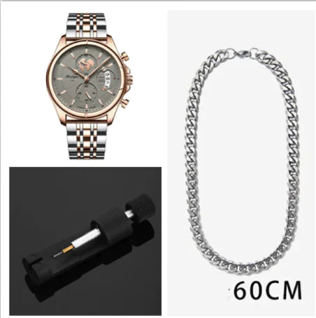 Men's Waterproof Luminous Quartz Watch