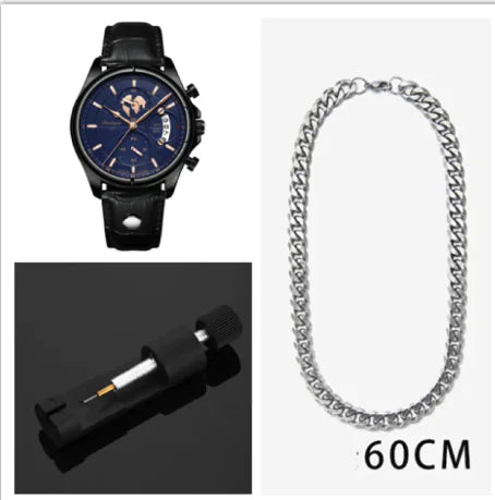 Men's Waterproof Luminous Quartz Watch